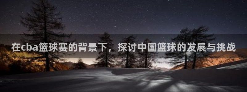 在cba篮球赛的背景下，探讨中国篮球的发展与挑战